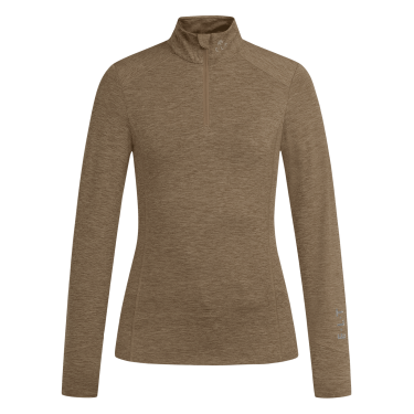 Camiseta con cremallera ELT funcional Milano Mezcla cappuccino Marrón Camiseta con cremallera ELT funcional Milano Mezcla cappuccino Marrón