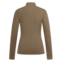 Camiseta con cremallera ELT funcional Milano Mezcla cappuccino Marrón