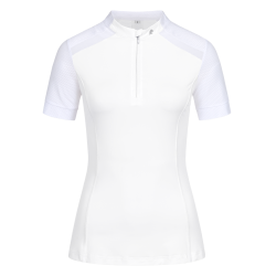 Camiseta con cremallera ELT funcional Nancy Blanco