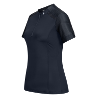 Camiseta con cremallera ELT funcional Nancy Azul profundo