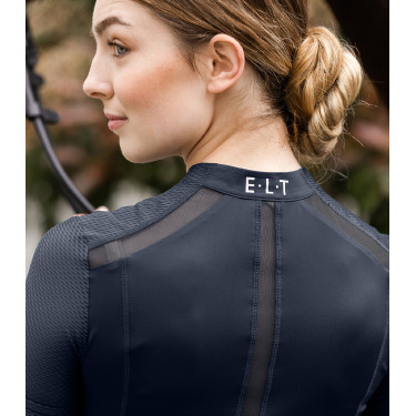 Camiseta con cremallera ELT funcional Nancy Azul profundo Camiseta con cremallera ELT funcional Nancy Azul profundo