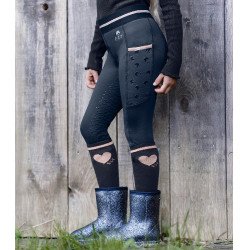 Legging térmico ELT Lucky Leni niño Azul nocturno / lucky