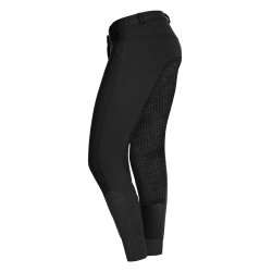 Pantalón de equitación ELT Dahlia Silicona Negro
