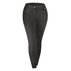 Pantalón de equitación ELT Dahlia Silicona Lodos Gris