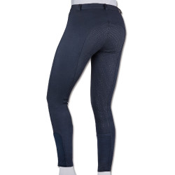 Pantalón de equitación ELT Fun Sport silicona mujer Azul nocturno Pantalón de equitación ELT Fun Sport silicona mujer Azul nocturno