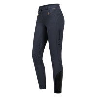 Pantalón de equitación ELT Lucy Glam silicona Azul nocturno Pantalón de equitación ELT Lucy Glam silicona Azul nocturno