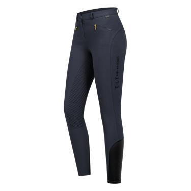 Pantalón de equitación ELT Lucy Glam silicona Azul nocturno Pantalón de equitación ELT Lucy Glam silicona Azul nocturno