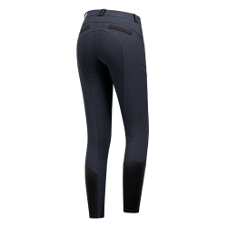 Pantalón de equitación ELT Lucy Glam silicona Azul nocturno Pantalón de equitación ELT Lucy Glam silicona Azul nocturno