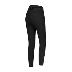Pantalón de equitación ELT Maja Glam Curved de talle alto Negro
