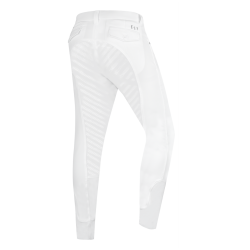 Pantalón de equitación ELT Marc silicona hombre Blanco