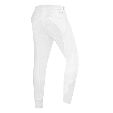 Pantalón de equitación ELT Marc silicona hombre Blanco