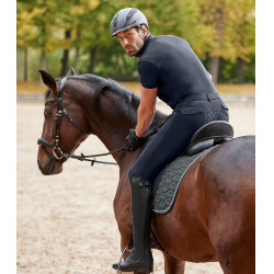 Pantalón de equitación ELT Marc silicona hombre Azul profundo
