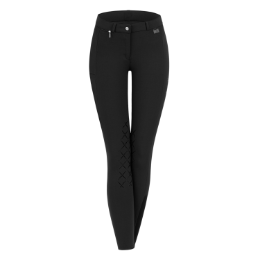 Pantalón de equitación ELT Micro grip rodillas Negro Pantalón de equitación ELT Micro grip rodillas Negro