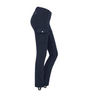 Pantalón de equitación ELT Micro Jodhpur Cargo silicona Azul nocturno