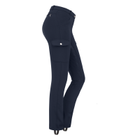 Pantalón de equitación ELT Micro Jodhpur Cargo silicona Azul nocturno