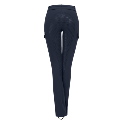 Pantalón de equitación ELT Micro Jodhpur Cargo silicona Azul nocturno Pantalón de equitación ELT Micro Jodhpur Cargo silicona Azul nocturno