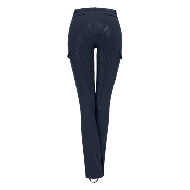 Pantalón de equitación ELT Micro Jodhpur Cargo silicona Azul nocturno Pantalón de equitación ELT Micro Jodhpur Cargo silicona Azul nocturno