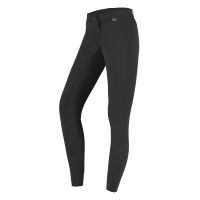Pantalón de equitación ELT Micro Sport silicona Negro