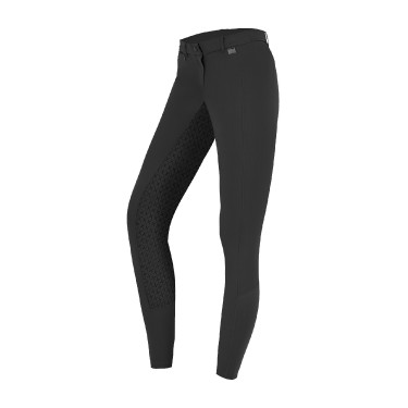 Pantalón de equitación ELT Micro Sport silicona Negro Pantalón de equitación ELT Micro Sport silicona Negro