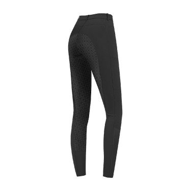 Pantalón de equitación ELT Micro Sport silicona Negro