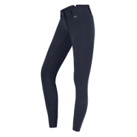 Pantalón de equitación ELT Micro Sport con silicona de talle alto Negro