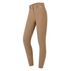 Pantalón de equitación ELT Oktavia silicona Capuchino Marr&amp;amp;amp;oacute;n