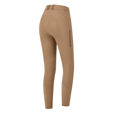 Pantalón de equitación ELT Oktavia silicona Capuchino Marr&amp;amp;amp;oacute;n