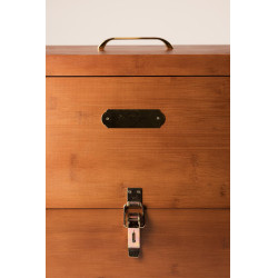 Set caja de limpieza Show Grooming Deluxe by Kentucky Marrón