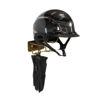 Soporte para Casco con Gancho de Acero Grooming Deluxe by Kentucky Negro Soporte para Casco con Gancho de Acero Grooming Deluxe by Kentucky Negro