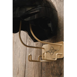 Soporte para Casco con Gancho de Acero Grooming Deluxe by Kentucky Oro Soporte para Casco con Gancho de Acero Grooming Deluxe by Kentucky Oro