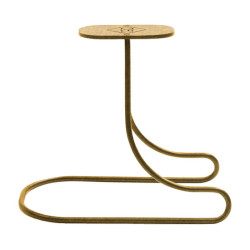 Soporte para Casco de Acero Grooming Deluxe de Kentucky Oro