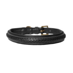 Collar trenzado para perro Dy'on Negro