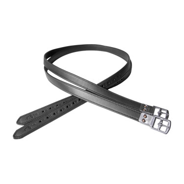 Estribos de Cuero Soft Premium Dy'on Negro