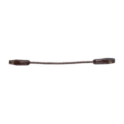 Frontal trenzado redondo Dy'on D collection Castaño Marr&amp;amp;amp;oacute;n