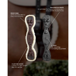 Cinchón Corto Anatómico Kentucky Negro Cinchón Corto Anatómico Kentucky Negro