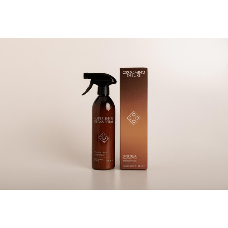 Spray Super Shine Gloss con Almendra Grooming Deluxe by Kentucky Spray Super Shine Gloss con Almendra Grooming Deluxe by Kentucky