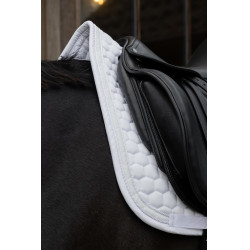 Manta de Montura Glitter Band Dressage Kentucky Blanco / blanco Manta de Montura Glitter Band Dressage Kentucky Blanco / blanco