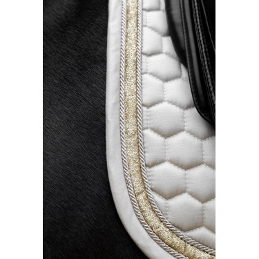 Manta de Montura Glitter Band Dressage Kentucky Beige