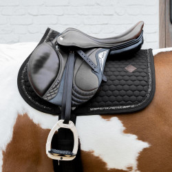 Manta de Montura Glitter Band Jumping Kentucky Negro Manta de Montura Glitter Band Jumping Kentucky Negro