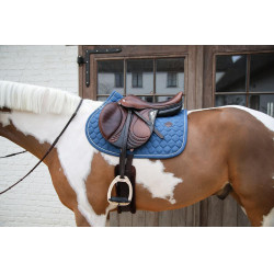 Manta de Montura Kentucky Melange Jumping Marino Azul marino