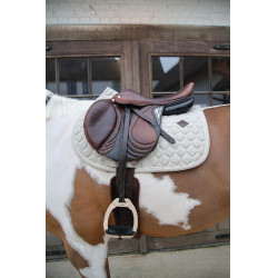 Manta de Montura Kentucky Melange Jumping Beige