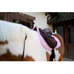 Manta de montar Kentucky Sammy Collection Jumping Horsewear Rosa viejo sammy