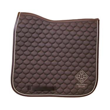 Alfombra de grooming deluxe dressage Kentucky Castaño Marr&amp;amp;amp;oacute;n