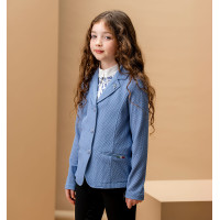 Chaqueta de concurso Horseware infantil Motion Lite Azul siciliano