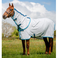 Cubierta anti-moscas Horseware Amigo Summer Plus CarreauxMarine / bleu électrique /Marine Cubierta anti-moscas Horseware Amigo Summer Plus CarreauxMarine / bleu électrique /Marine
