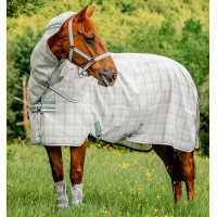 Cobertura anti-moscas Horseware Newmarket Plus Carbón de leña Witney Gris