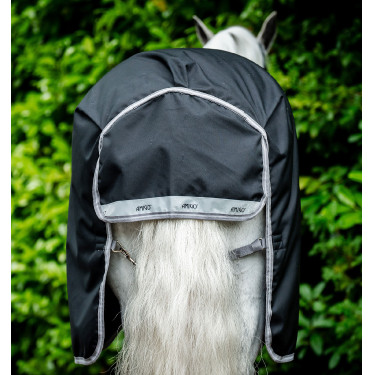 Manta de Exterior Amigo® Bravo 12 Plus (Ligera 100g) Negro / gris titanio / plata