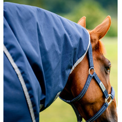 Halsabdeckung Horseware Reißfest Amigo® 900D Leicht 0g Marino / gris titanio Azul marino Halsabdeckung Horseware Reißfest Amigo® 900D Leicht 0g Marino / gris titanio Azul marino