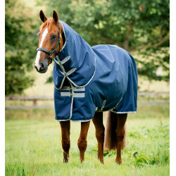 Manta Amigo Ripstop Horseware 900D Plus Turnout 200g Marino / gris titanio Azul marino Manta Amigo Ripstop Horseware 900D Plus Turnout 200g Marino / gris titanio Azul marino