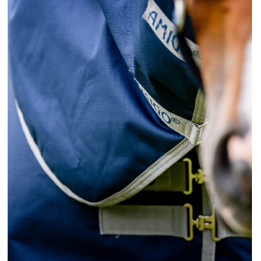 Manta Amigo Ripstop Horseware 900D Plus Turnout 200g Marino / gris titanio Azul marino Manta Amigo Ripstop Horseware 900D Plus Turnout 200g Marino / gris titanio Azul marino